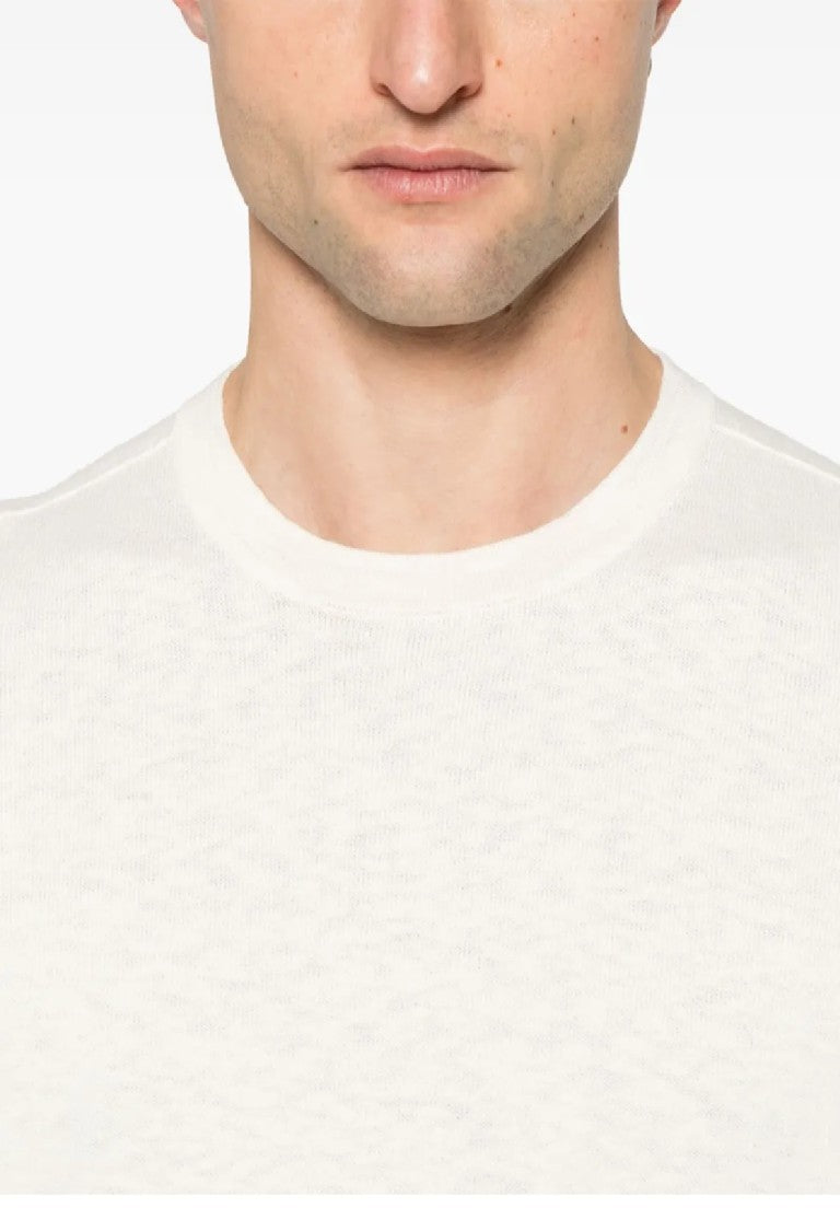 Stone Island Fitted Long-Sleeved Top With Ribbed Cuffs