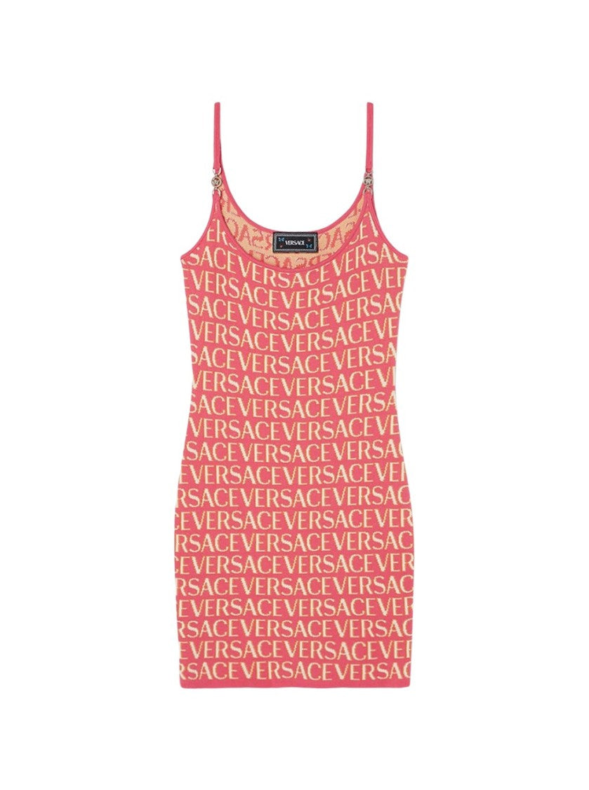 Versace Jacquard Knit Dress
