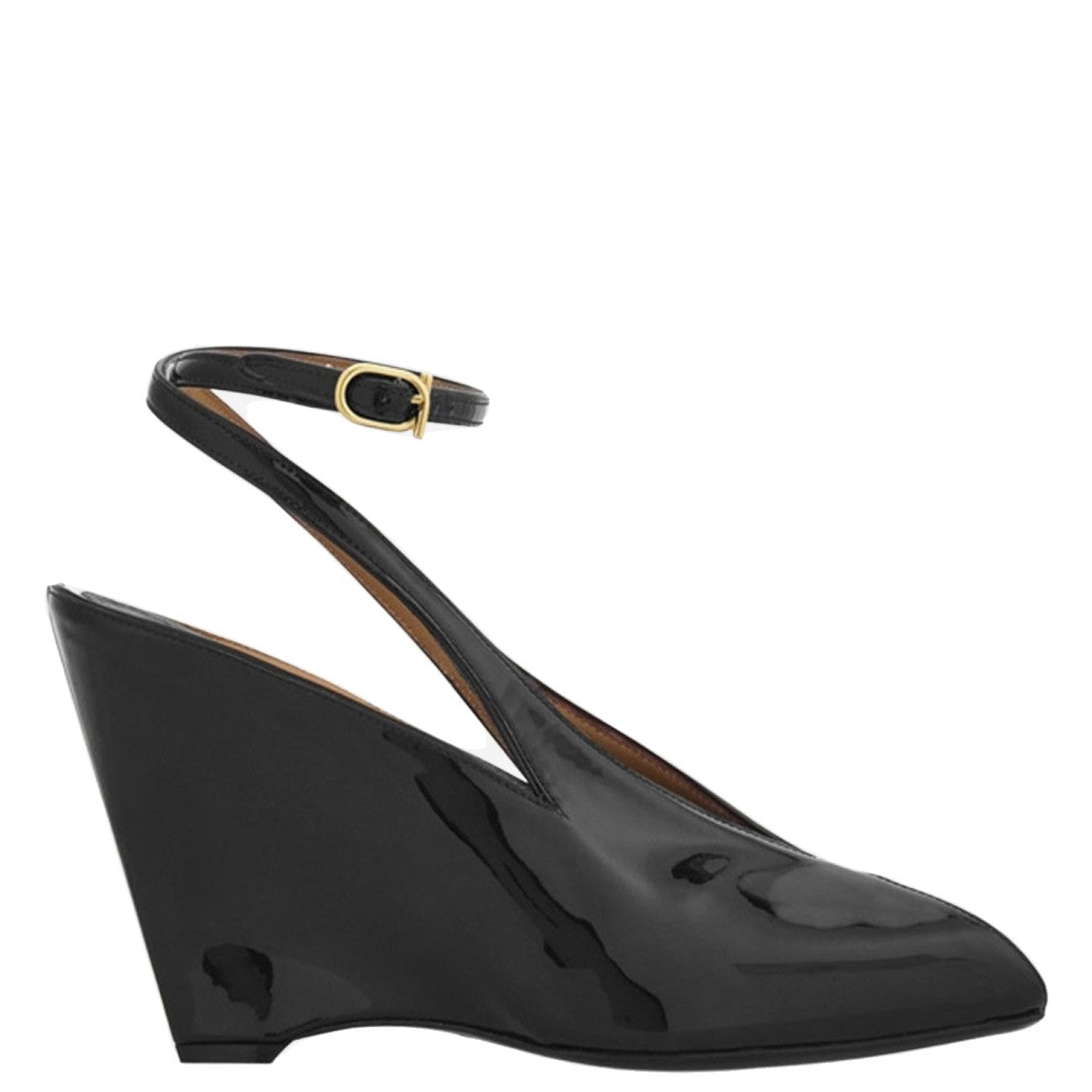 Salvatore Ferragamo Peep Toe Wedge Sandals