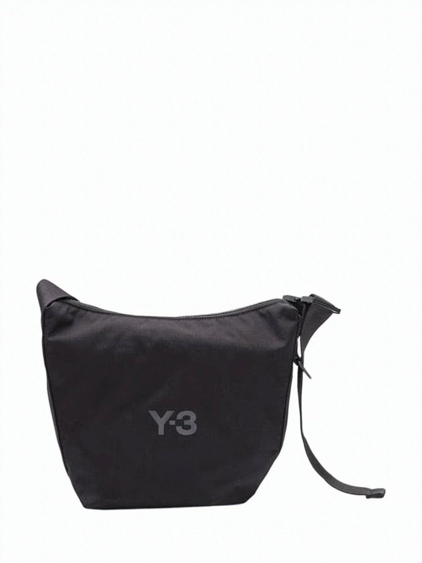 Y-3 Black Nylon Crossbody Bag