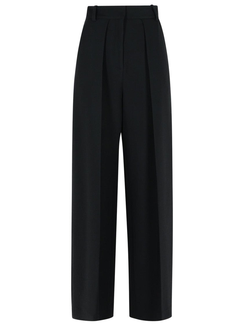 Khaite Maris' Black Polyester Blend Pants