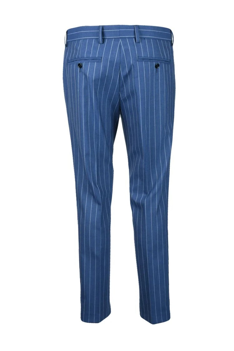 Grey Daniele Alessandrini Men's Trousers - Multicolor