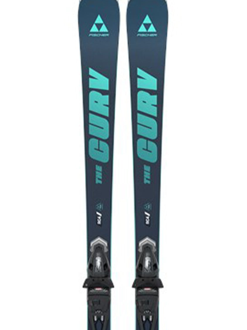 Fischer The Curve Dti Ar Teal Gradient Skis