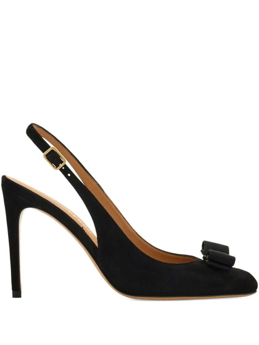 Salvatore Ferragamo Black Vibily 1 95 Pointed Heels