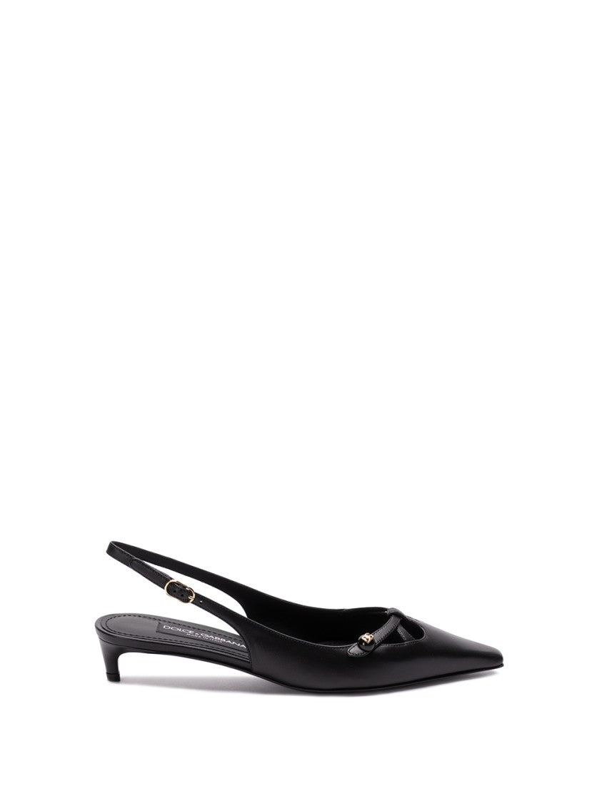 Dolce & Gabbana Pointed Toe Slingbacks