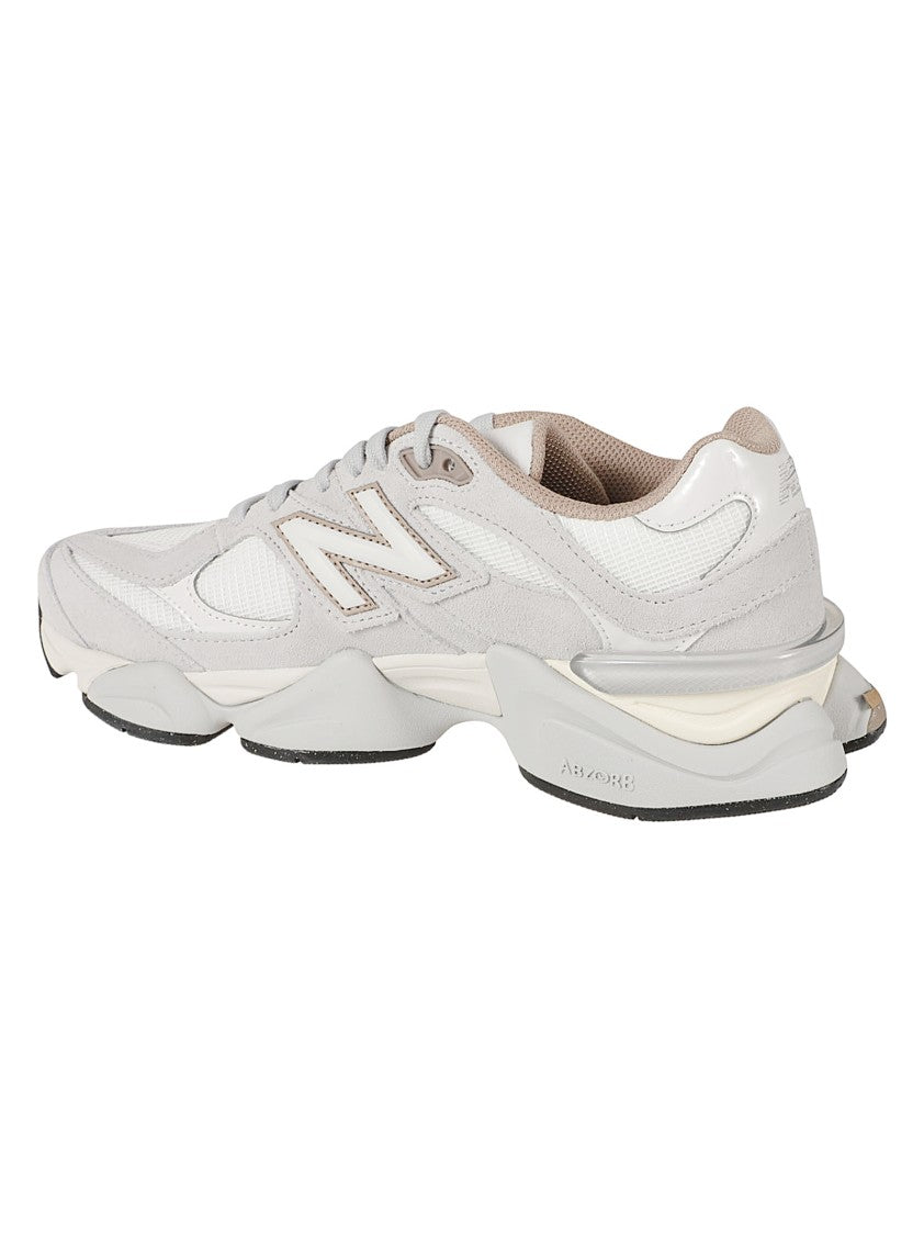 New Balance Layered Suede And Mesh Sneakers With Chunky Sole