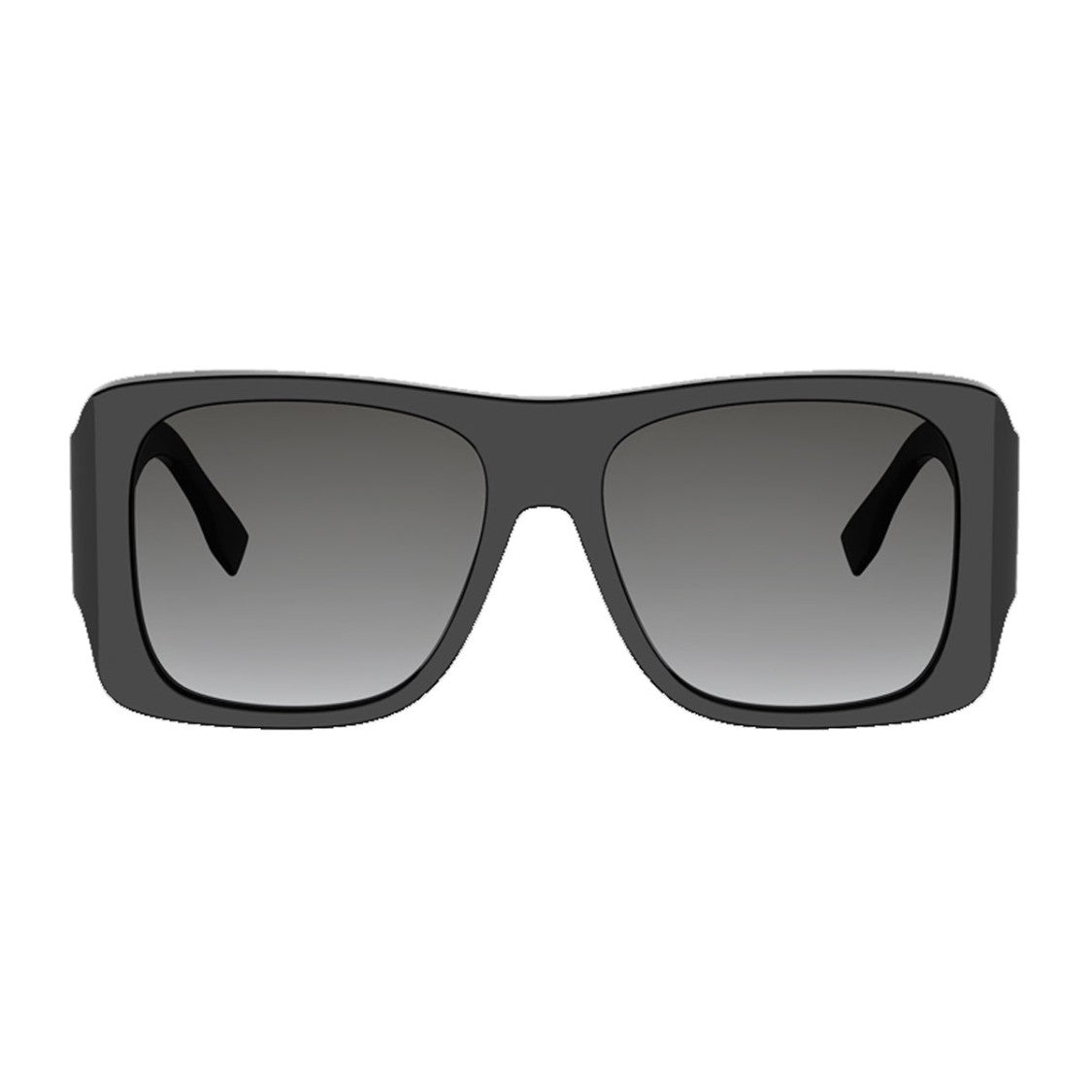 Fendi Black Forever Fendi Bold Rectangular Acetate Sunglasses