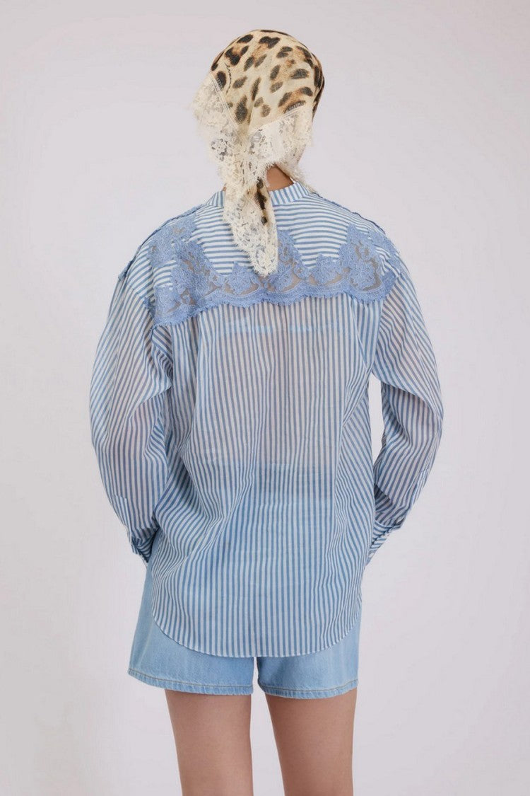 Ermanno White Silk Blouse
