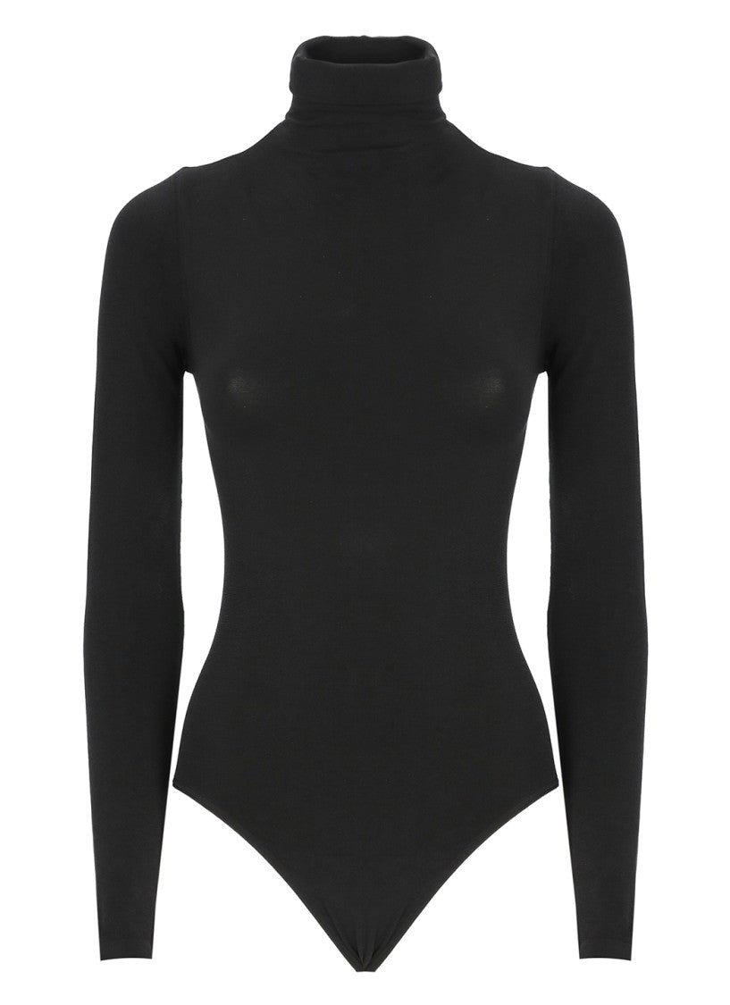 Wolford Black Cotton Body