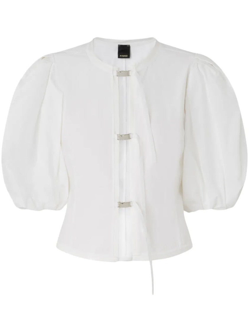 Pinko Structured Short Sleeve Blouse