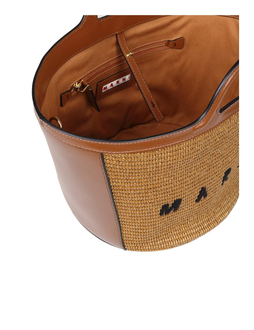 Marni Tropicalia Summer In Leather And Raffia
