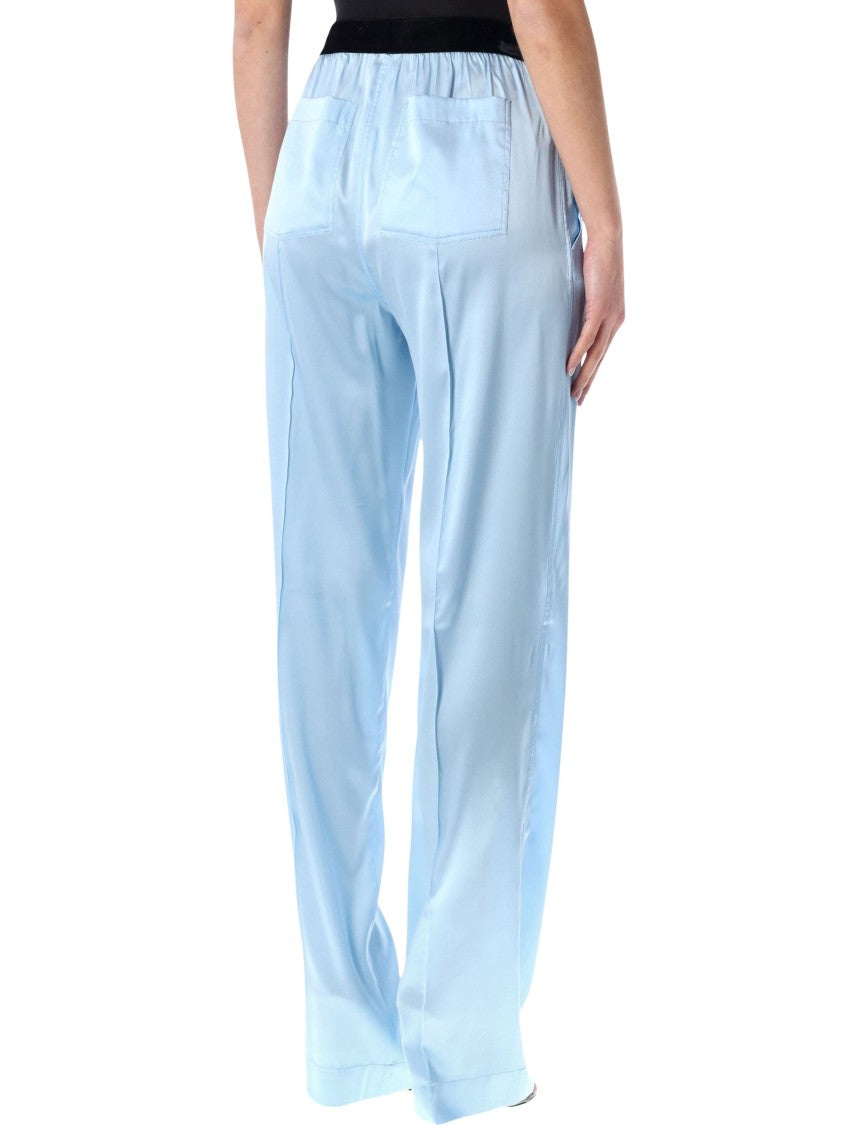 Tom Ford Pj Stretch Silk Satin Pants