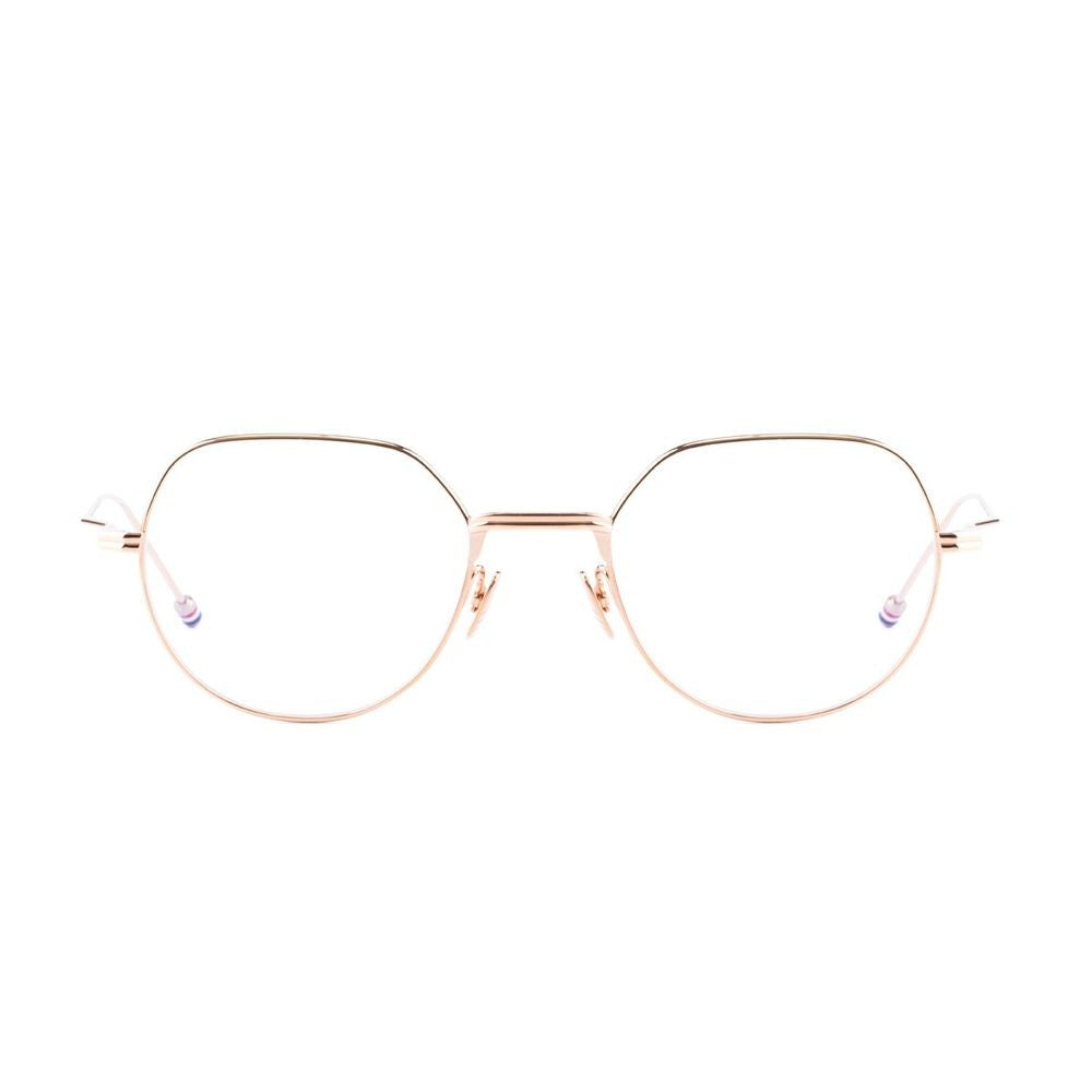Thom Browne Ueo935a-G0001 Geometric Rose Gold Titanium Eyewear
