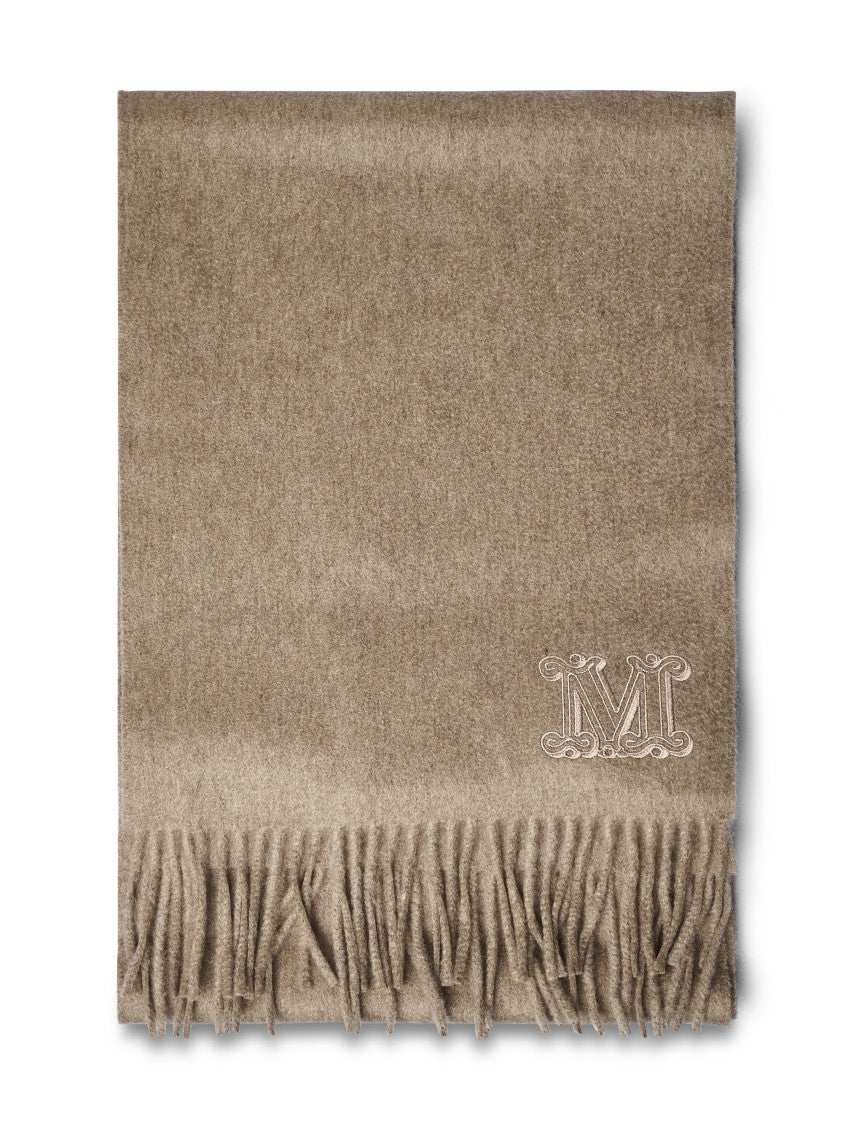Max Mara Cashmere Fringe Scarf