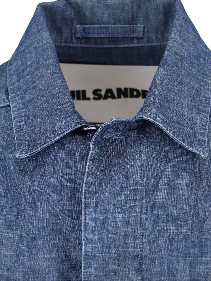 Jil Sander Structured Minimalist Jacket With Classic Collar