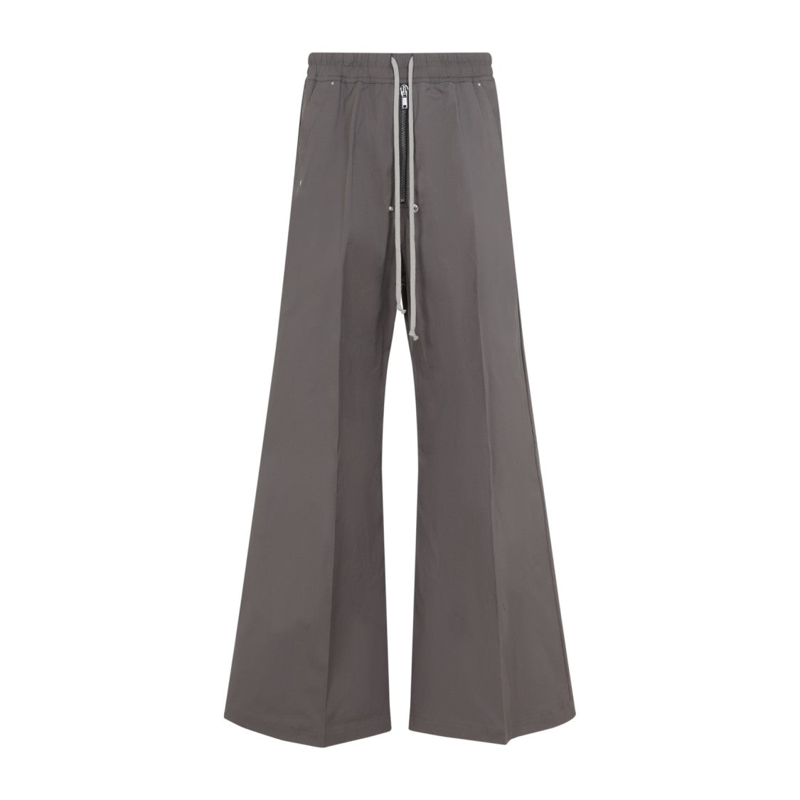 Rick Owens Dust Grey Cotton Wide Bela Pants
