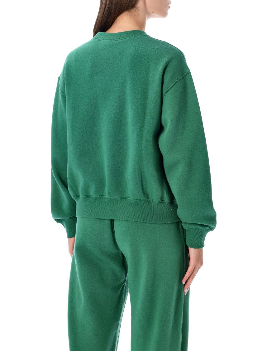Polo Ralph Lauren Crewneck Sweatshirt With Iconic Pony Logo And Ribbed Details