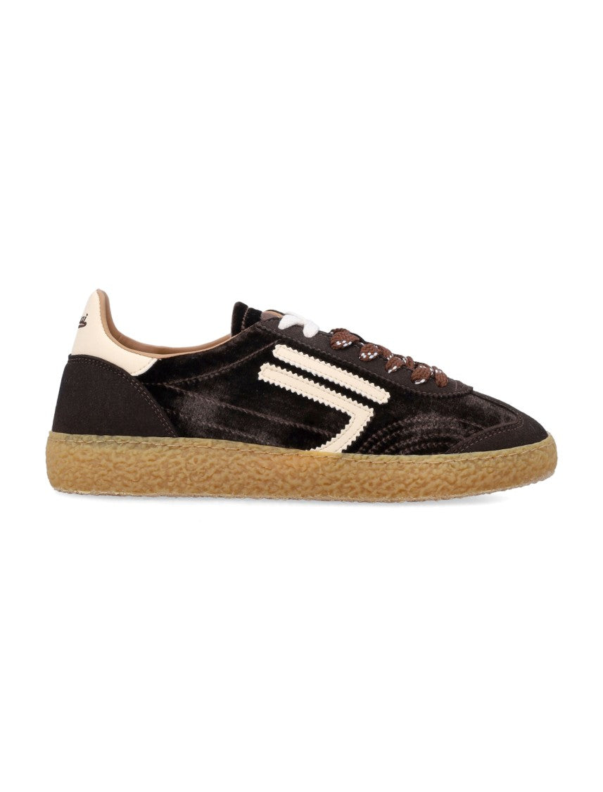 Puraai Xs Velvet Suede-Effect Sneakers