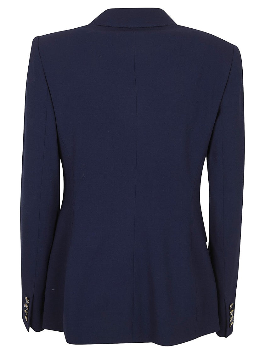 Polo Ralph Lauren Tailored Wool Jacket With Double-Breasted Closure And Peak Lapels