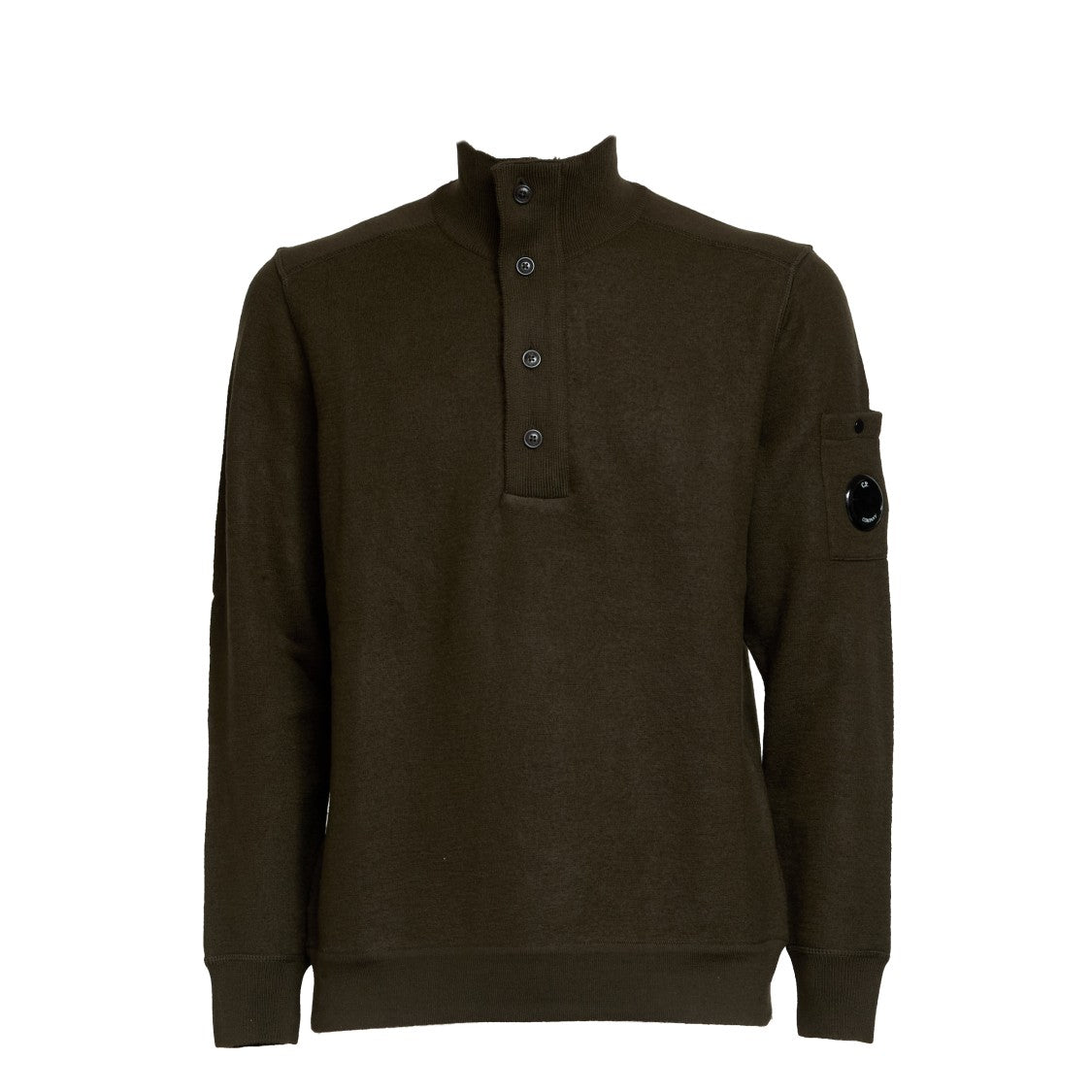 C.P. Company Merino Wool Felt Polo Collar
