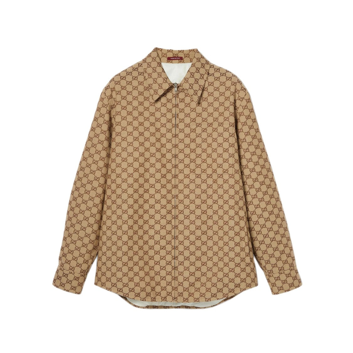 Gucci Spw Overshirt With Classic Collar