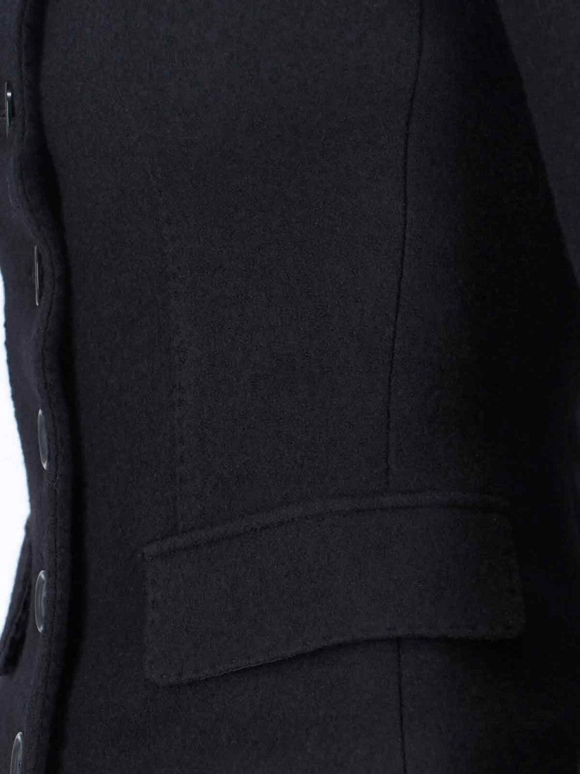 Dolce & Gabbana Tailored Black Jacket With Structured Shoulders