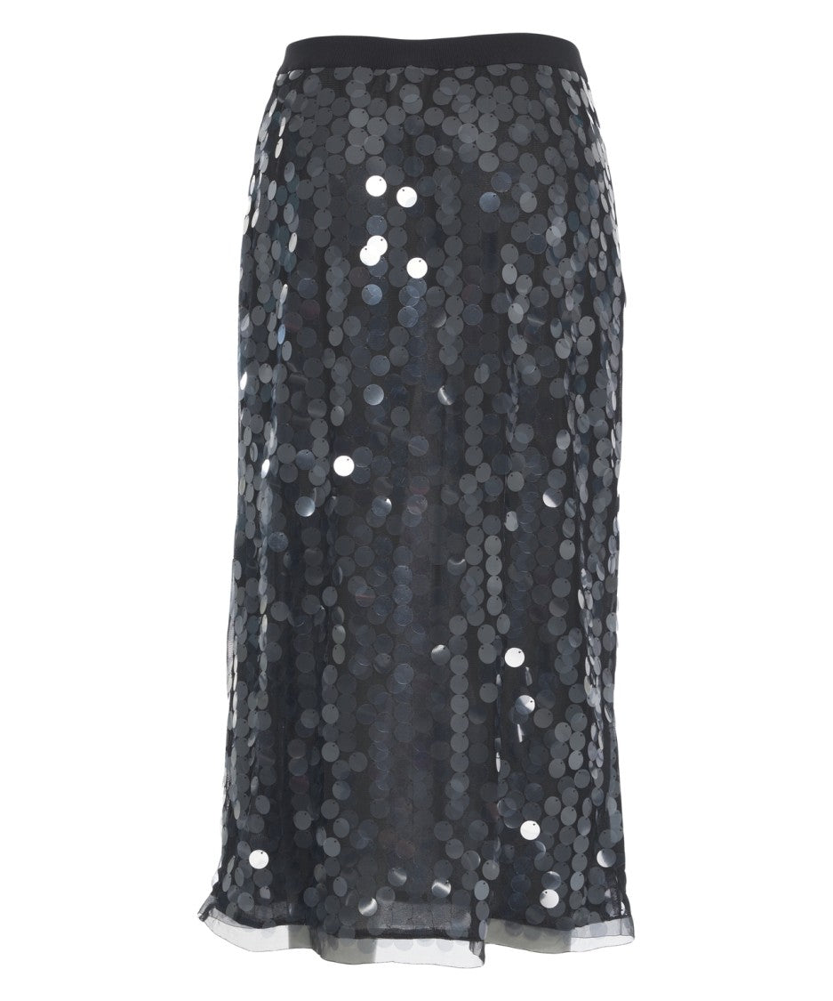 Semi Couture Sequin Midi Skirt