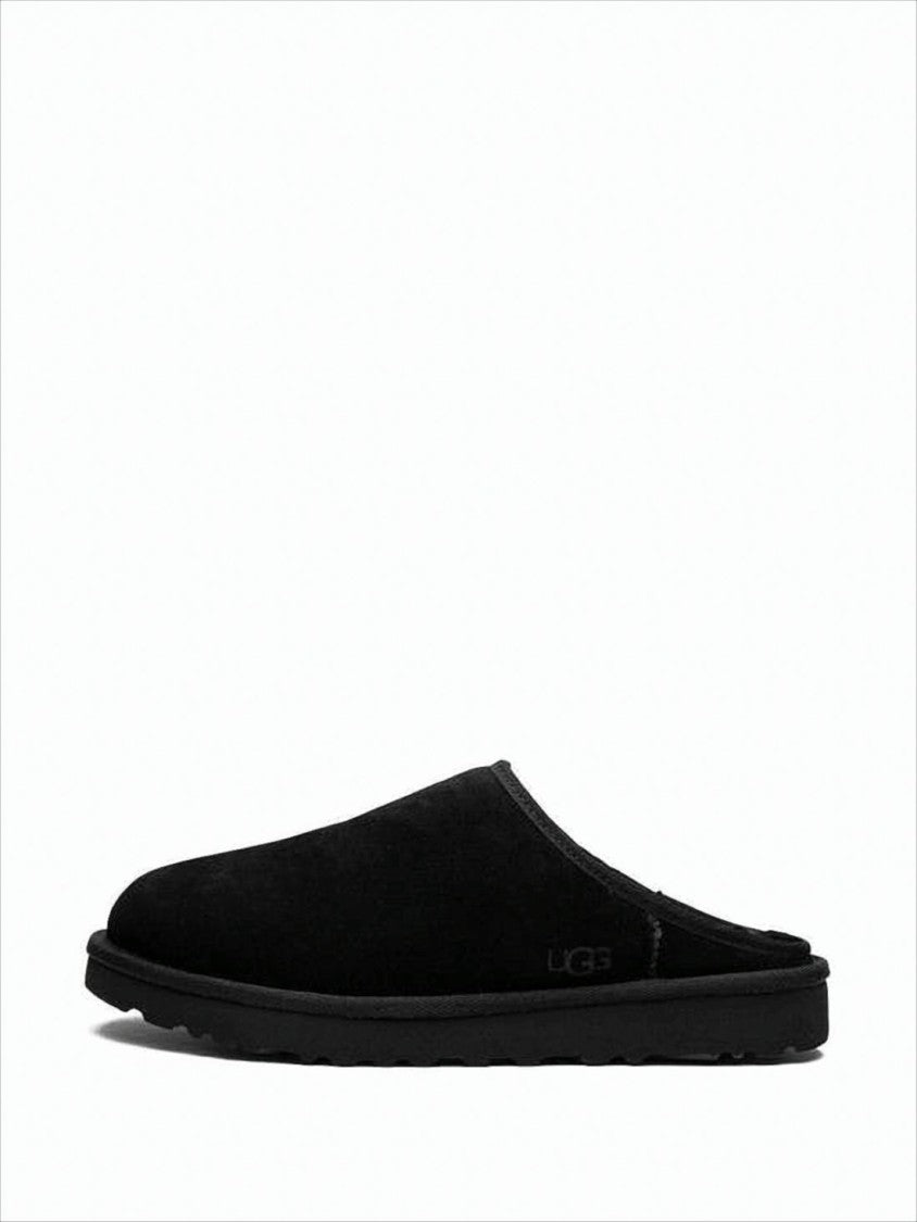 Ugg Suede Slip-On Mule Slippers With Cushioned Sole
