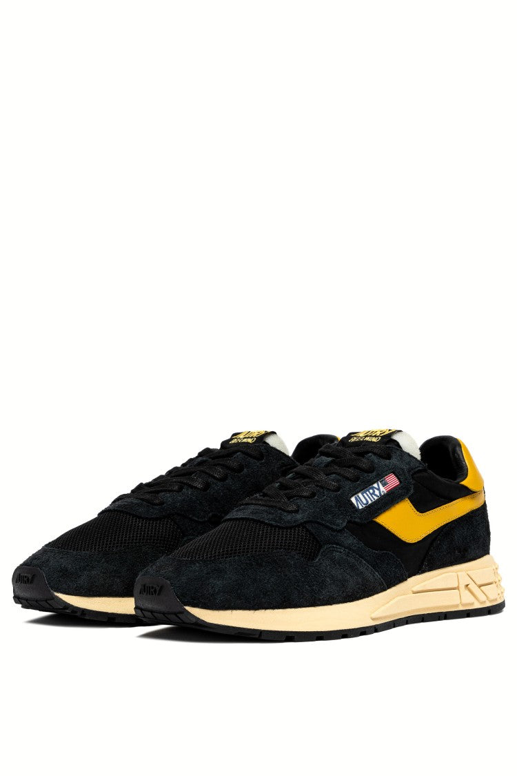 Autry Reelwind Suede And Mesh Running Shoes
