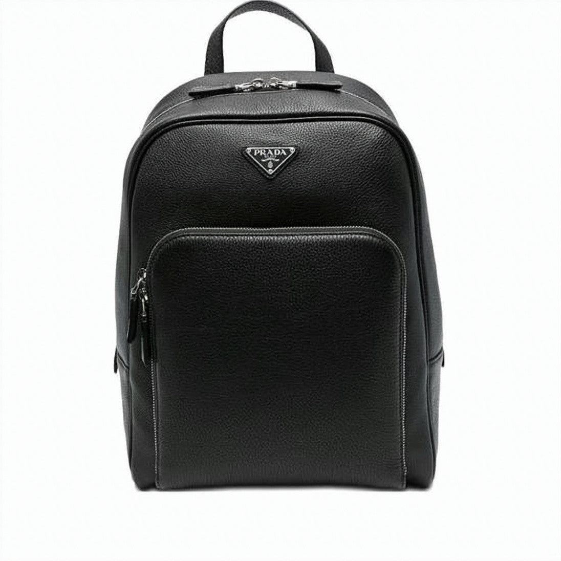 Prada Structured Textured Calf Leather Backpack