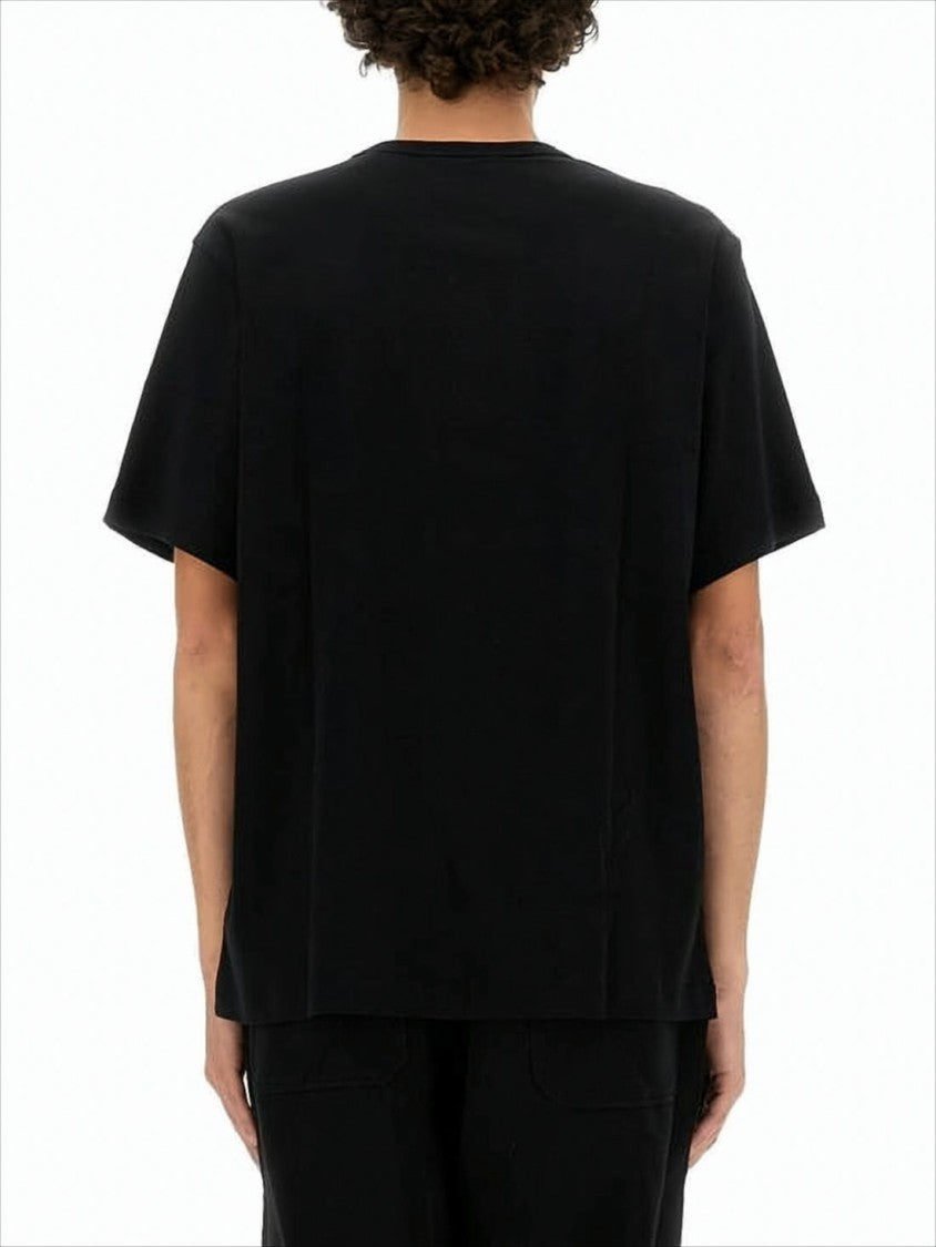 Helmut Lang Short-Sleeve T-Shirt With Embossed Logo