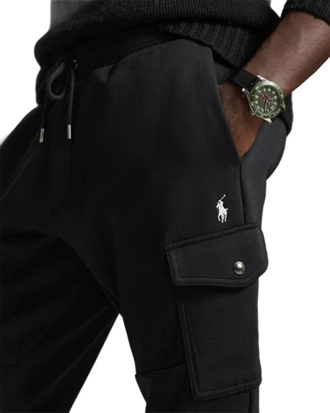 Polo Ralph Lauren Tapered Fit Black Cargo Trousers