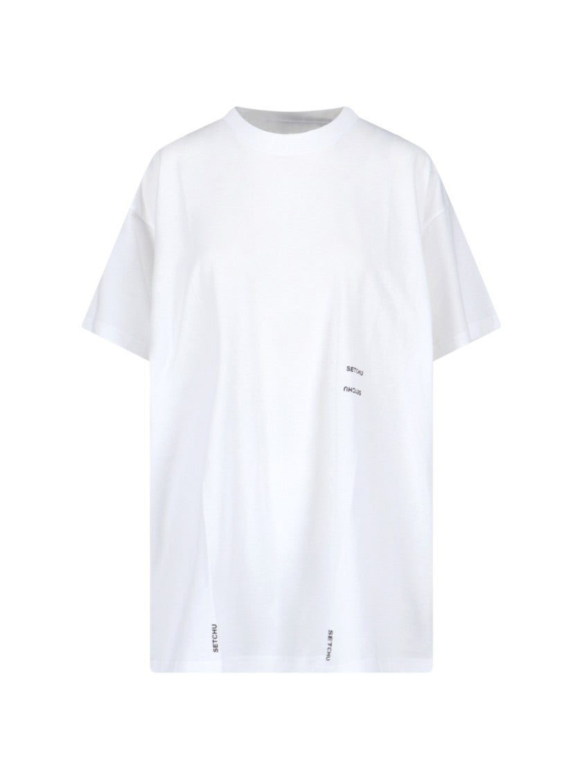 Setchu Logo T-Shirt – White