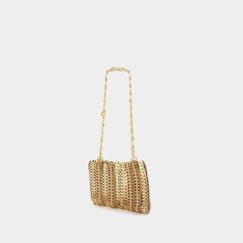 Rabanne Purse - Leather - Gold