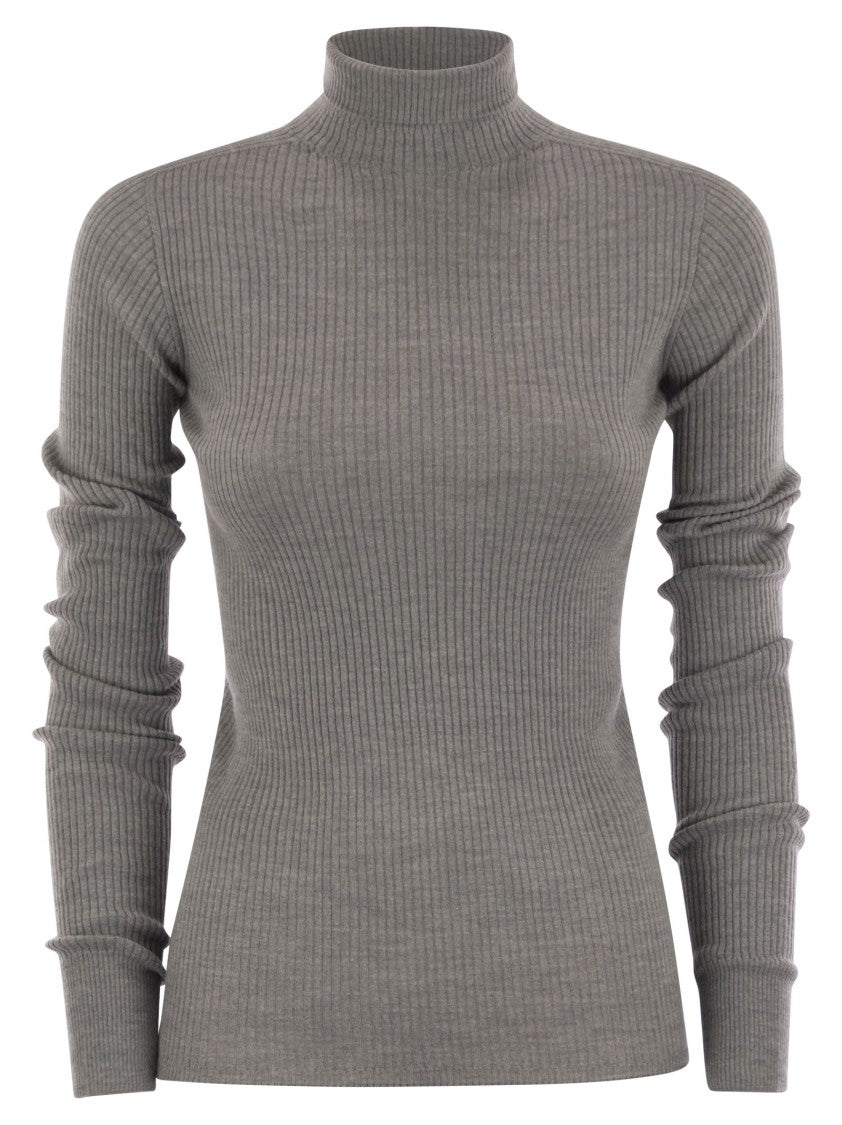 Sportmax Niagara - Wool Turtleneck Jumper