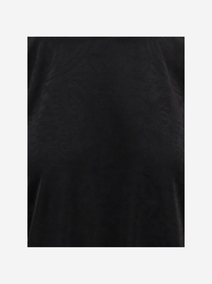 Don't @ Me Black Ribbed Velvet Sweater