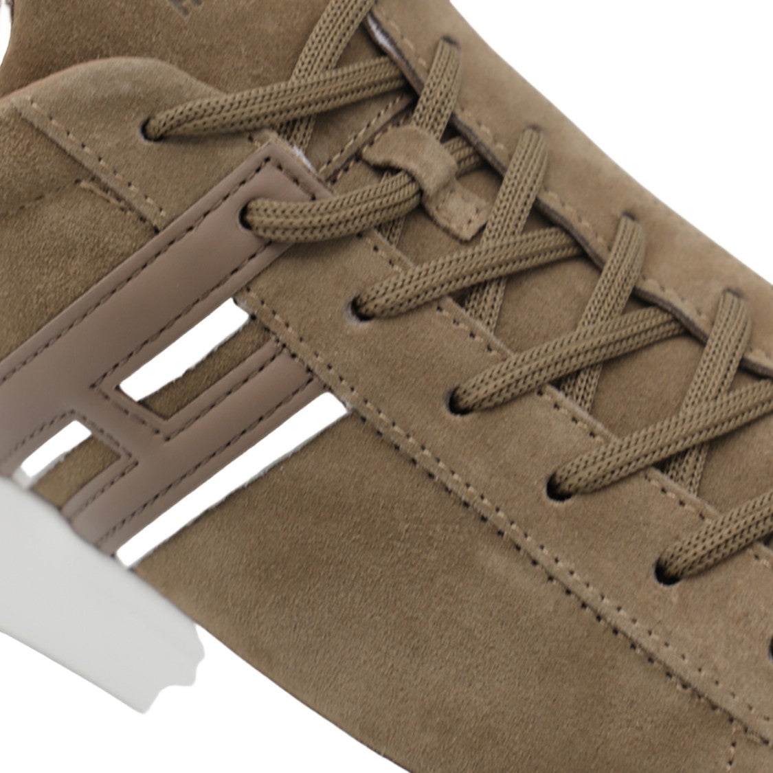 Hogan Low-Top Sneakers With Suede Upper