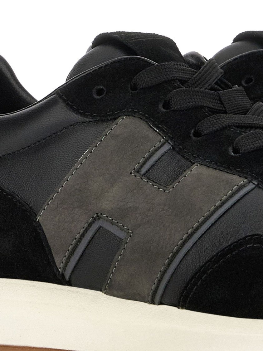 Hogan Logo-Embellished Sneakers With Lace-Up Fastening