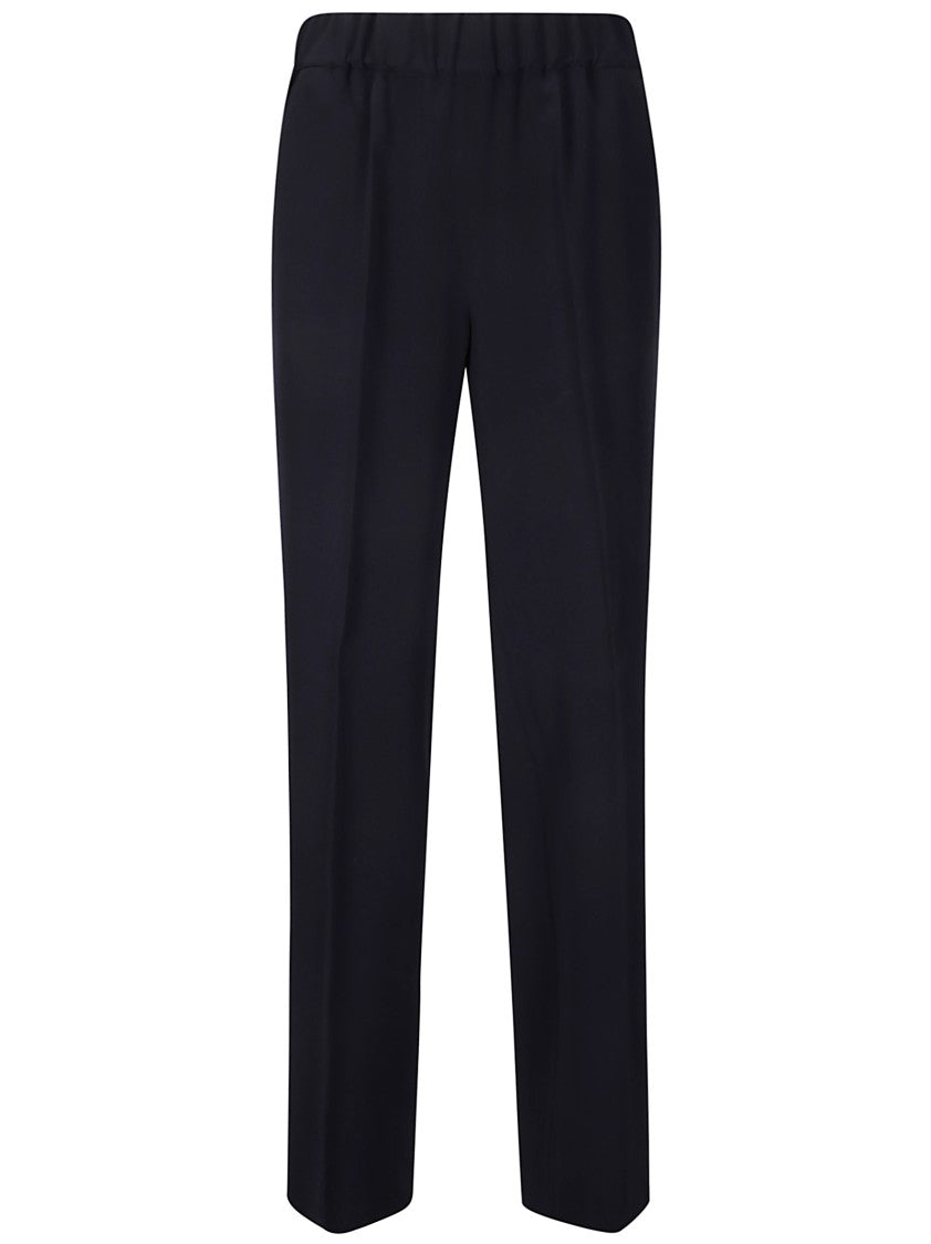 Alberto Biani Relaxed Fit Trousers With Elastic Waistband