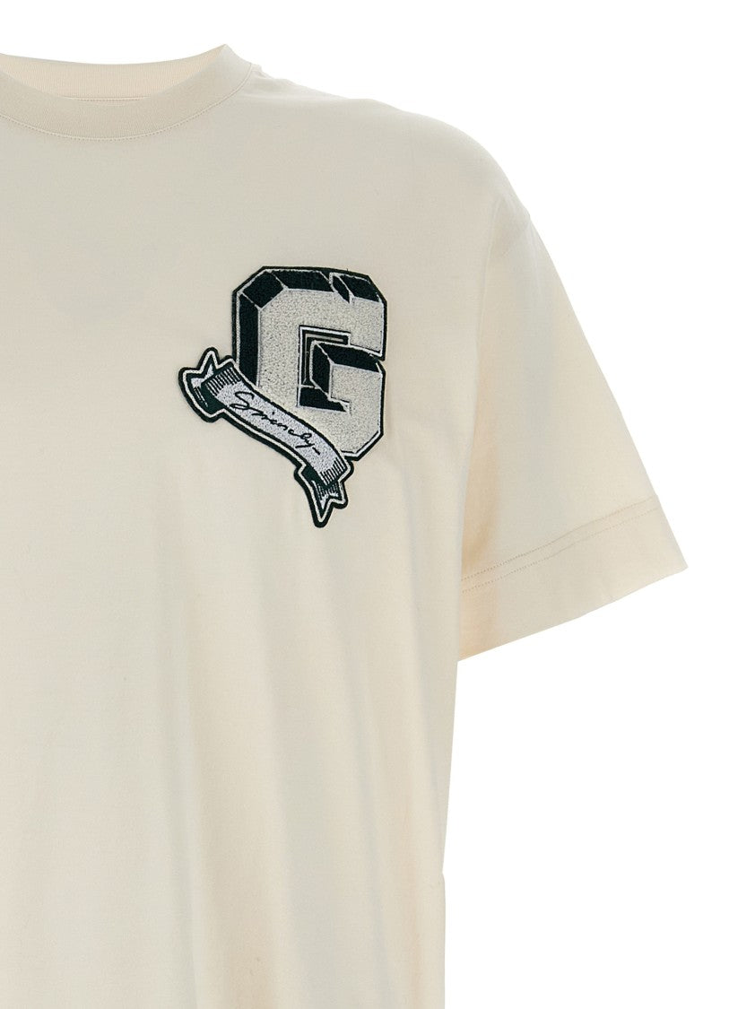 Givenchy Logo Patch Crewneck T-Shirt With Regular Fit