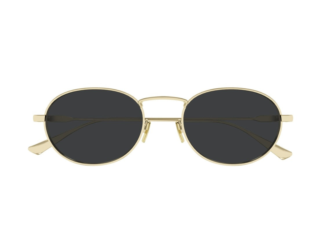 Saint Laurent Gold Sl 799 Metal Round Sunglasses