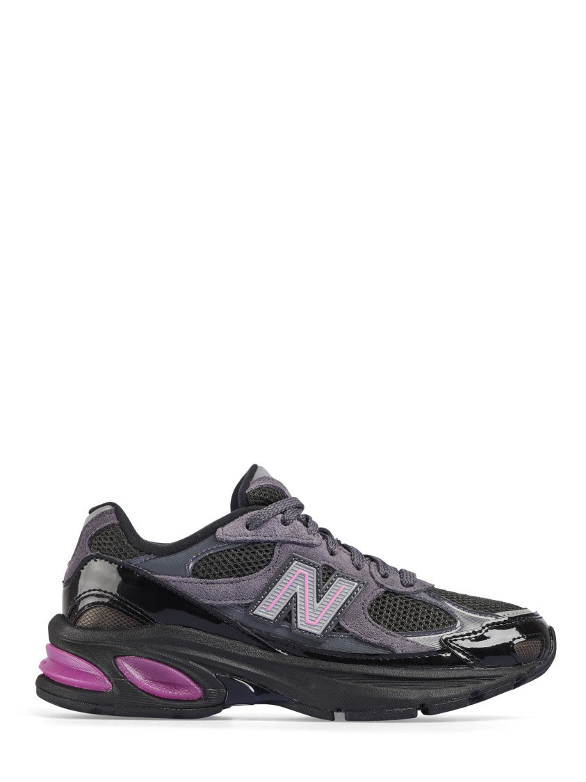New Balance Sport-Infused Sneakers With Glossy Synthetic Overlays