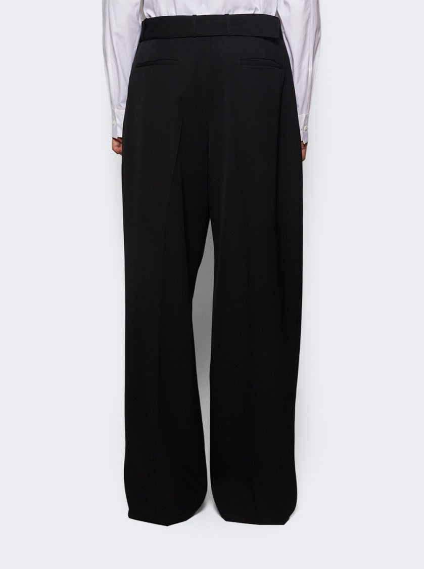 Jil Sander Belted Pants Black