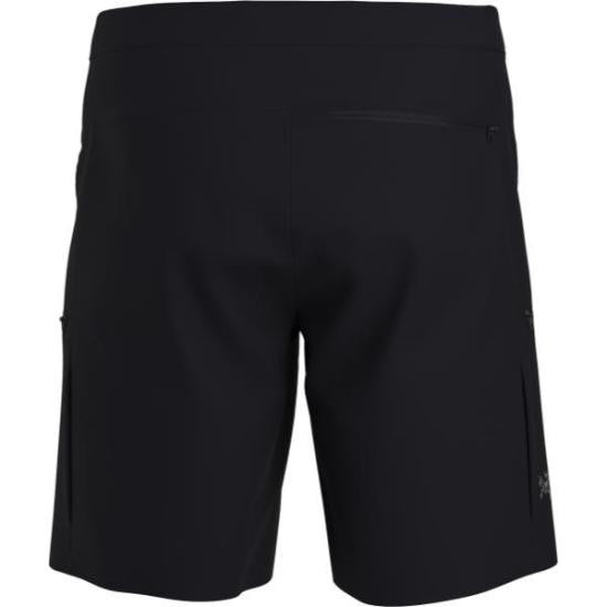 Arc'teryx Mid-Length Matte Finish Shorts With Adjustable Belt