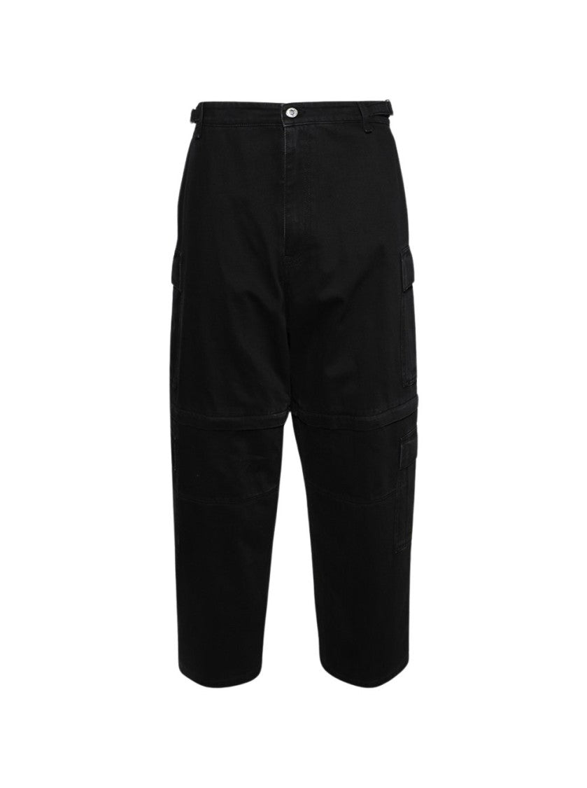 Vetements Cargo Jeans Black