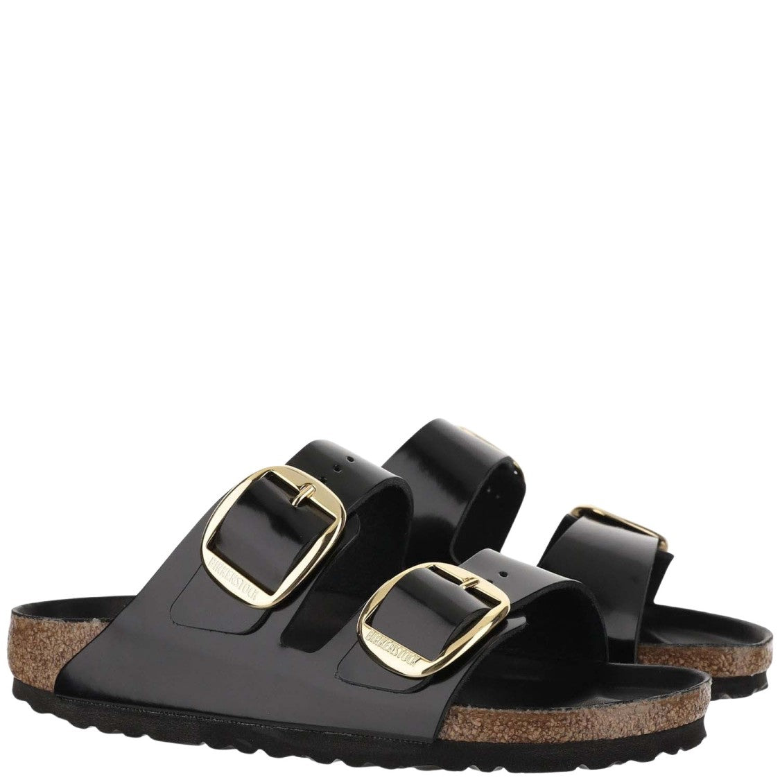 Birkenstock Open-Toe Sandals With Adjustable Patent Straps