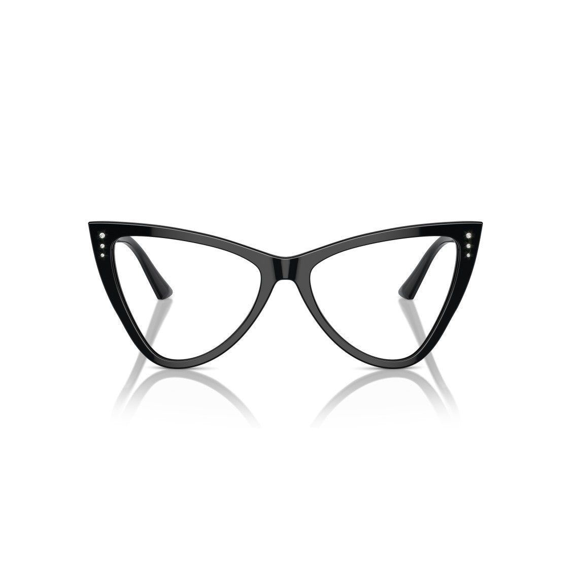 Jimmy Choo 0Jc3004b Glossy Black Cat-Eye Eyeglasses