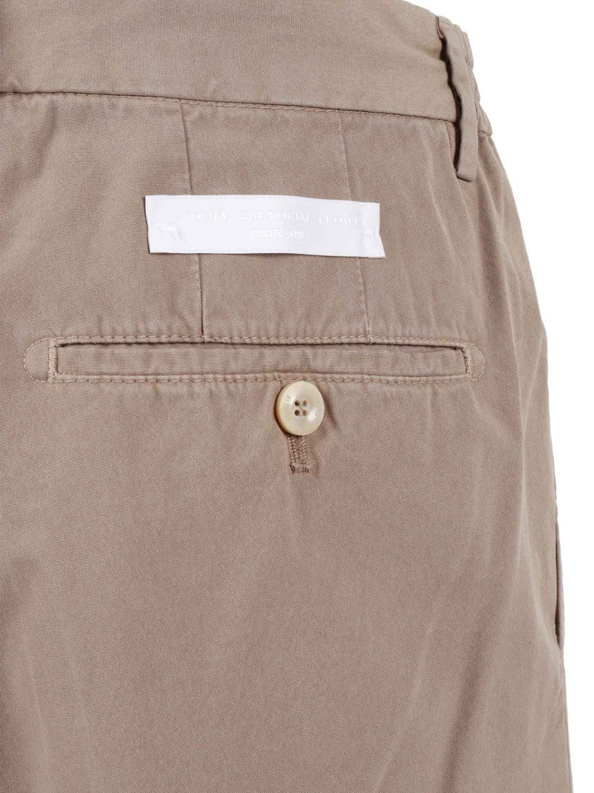 Briglia Straight Leg Cotton Straight-Leg Pants