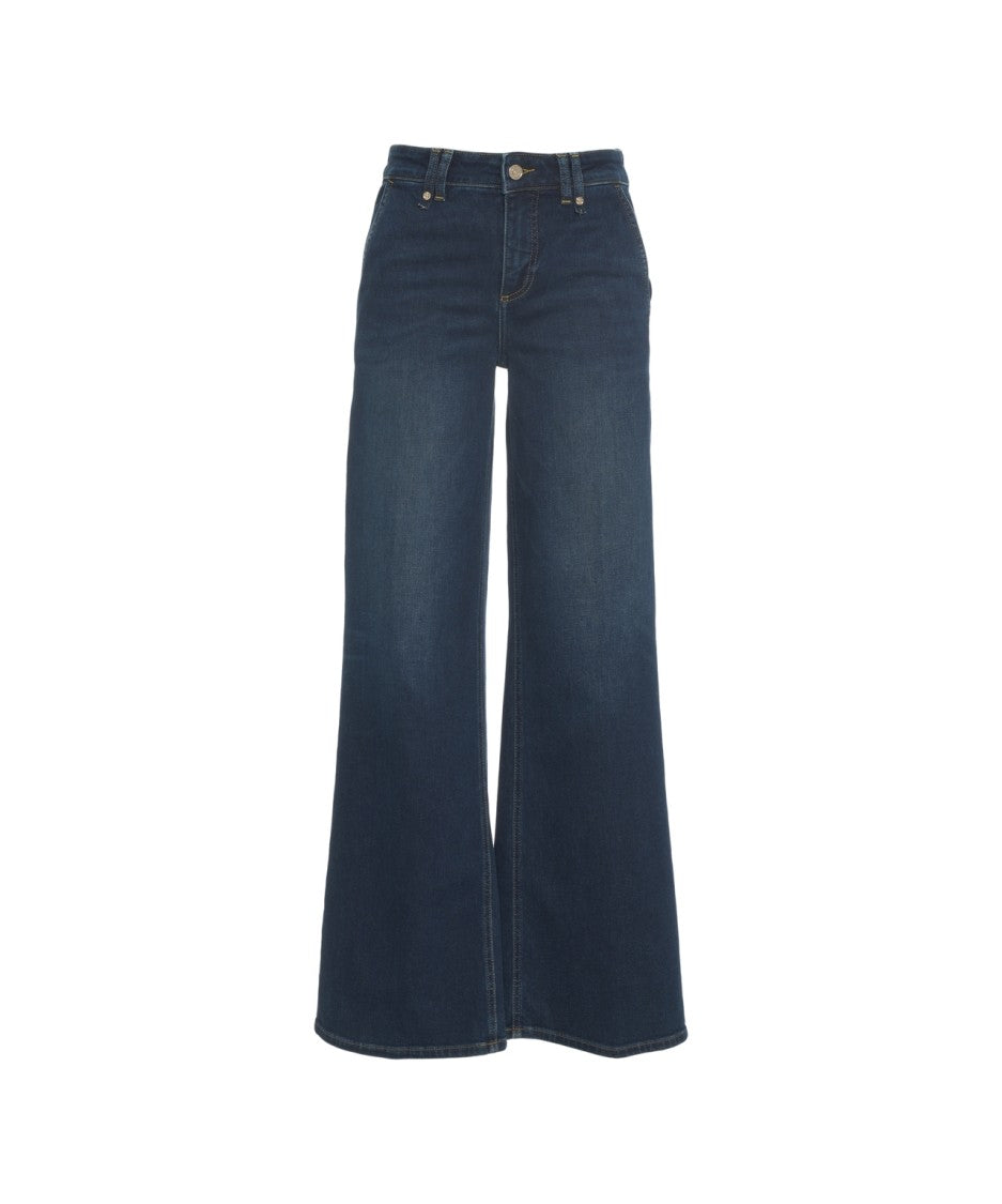 Liu Jo Wide-Leg High-Waisted Jeans