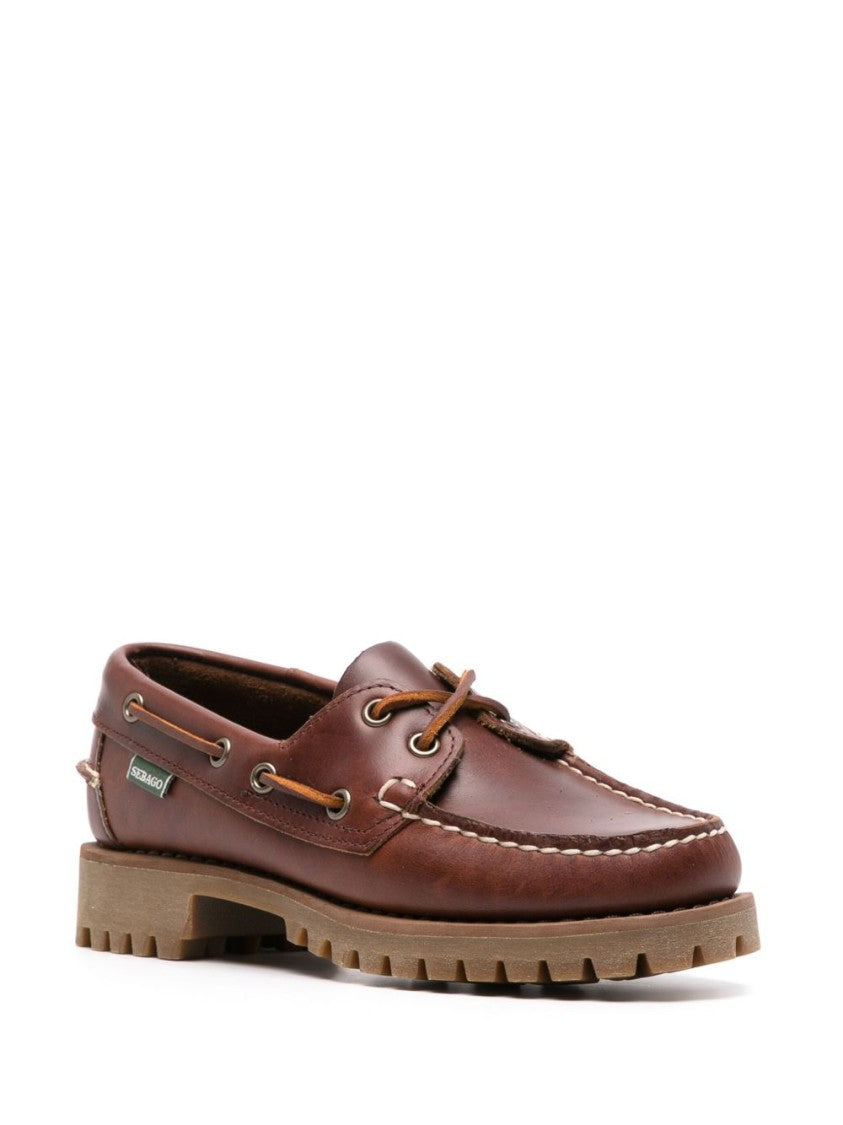 Sebago Ranger Waxy Leather Mocassin